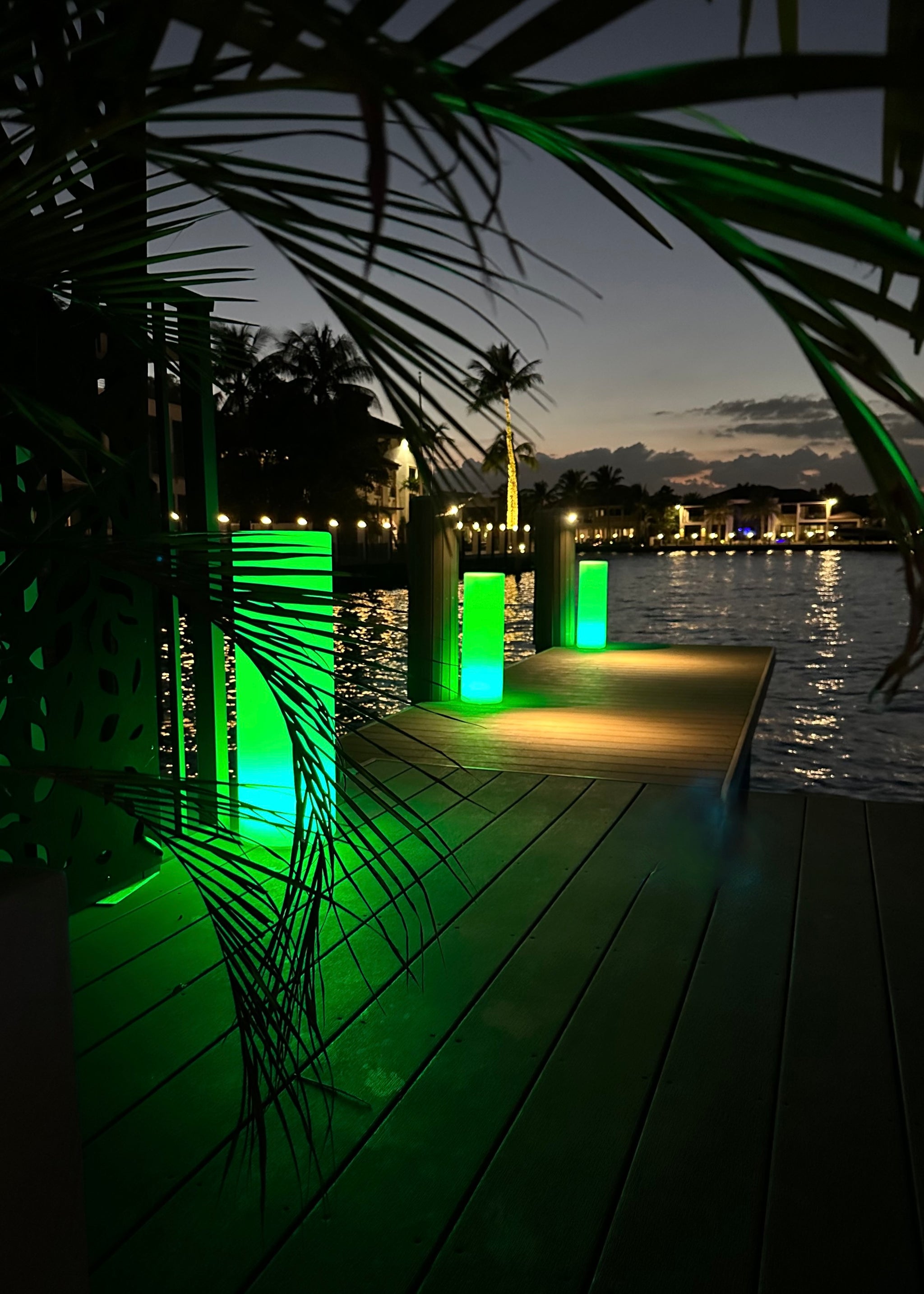 Tower LED Lamp Smart Green USA